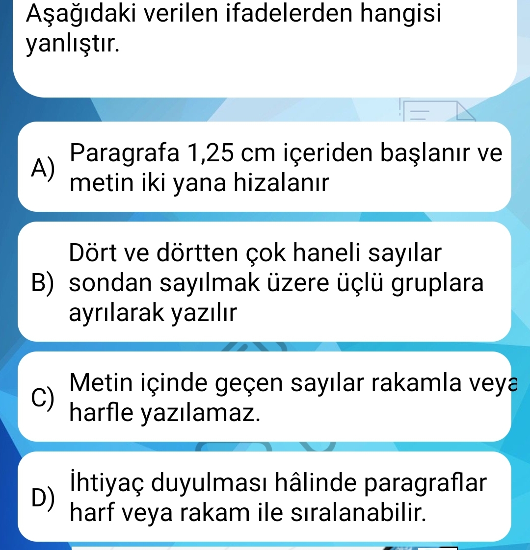 Soru Görseli